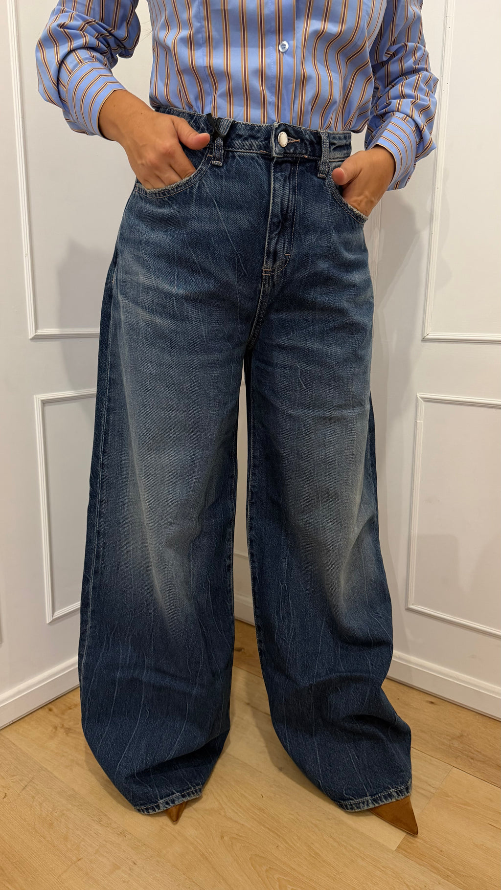 Jeans Kendall blu denim vintage Icon Denim