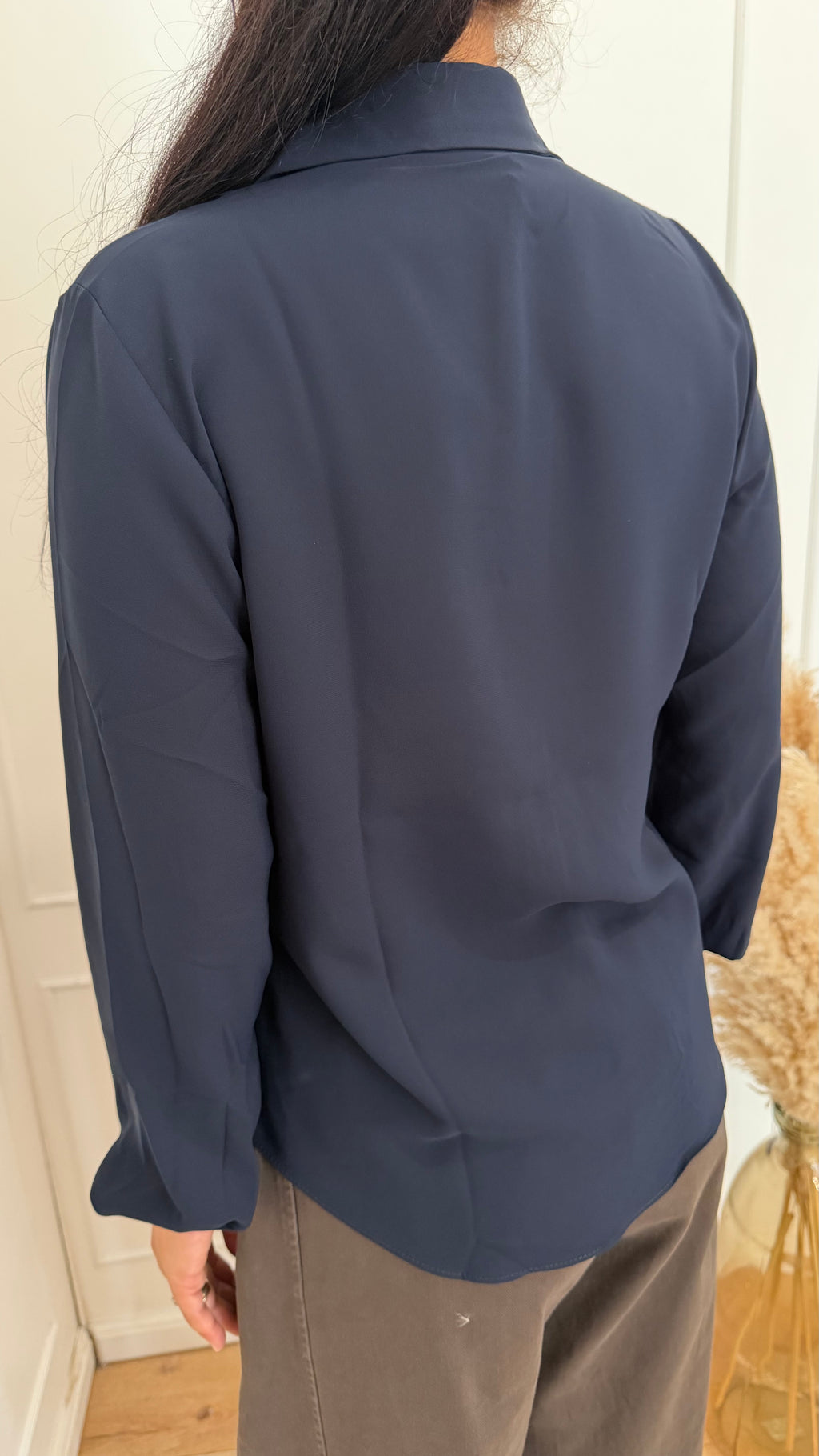 Camicia serafino blu susymix