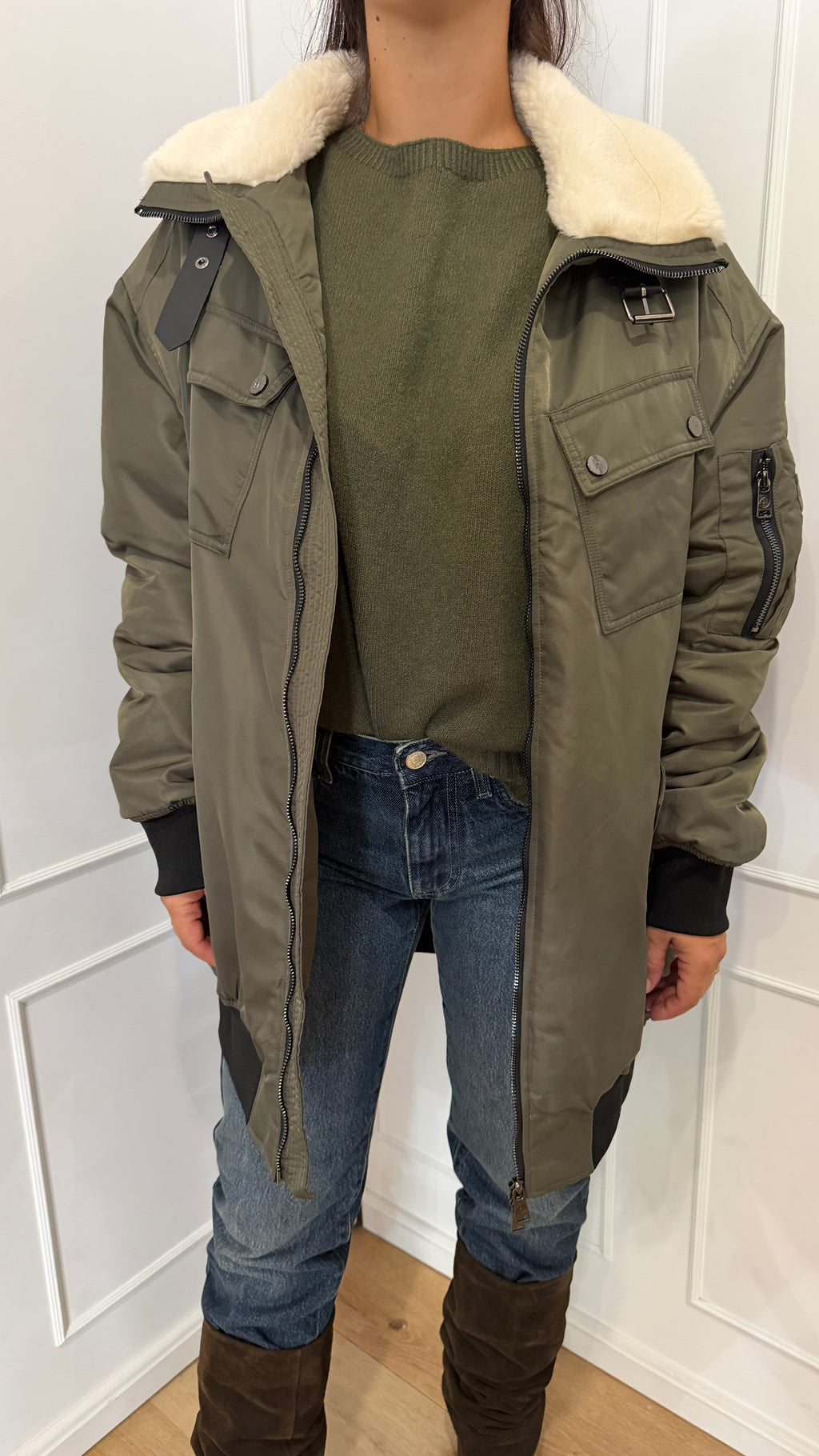 Bomber lungo militare Haveone