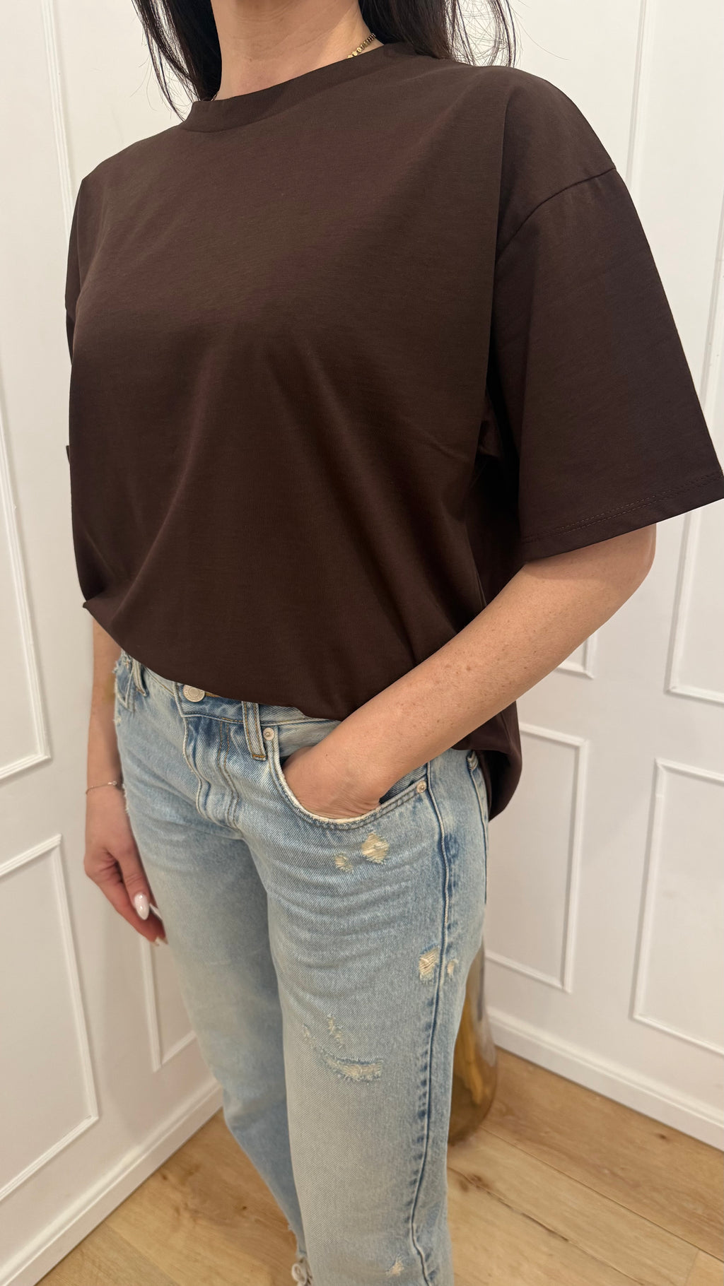 T shirt basica moro Susy mix