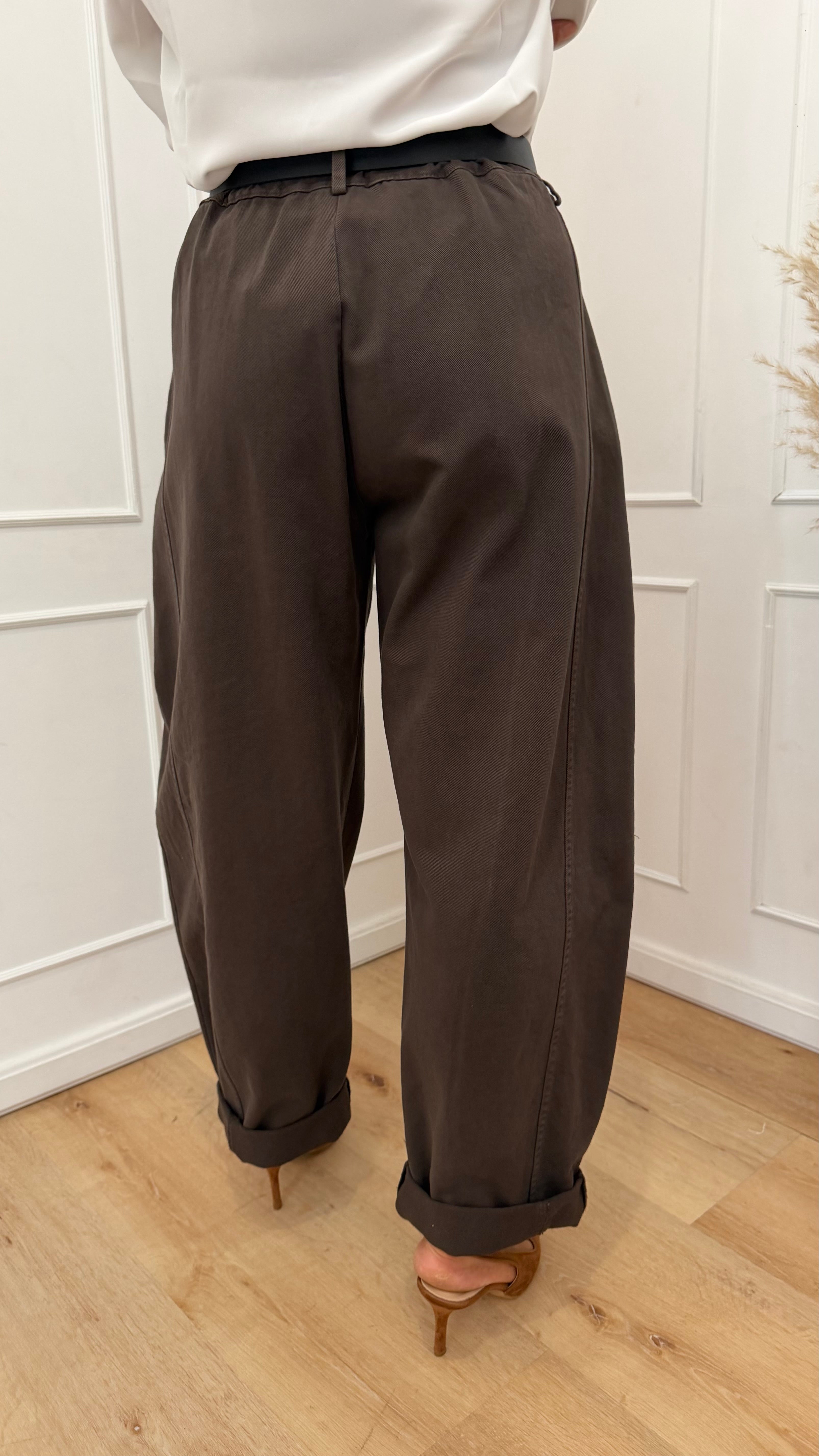 Pantalone ovetto stellina moro susymix