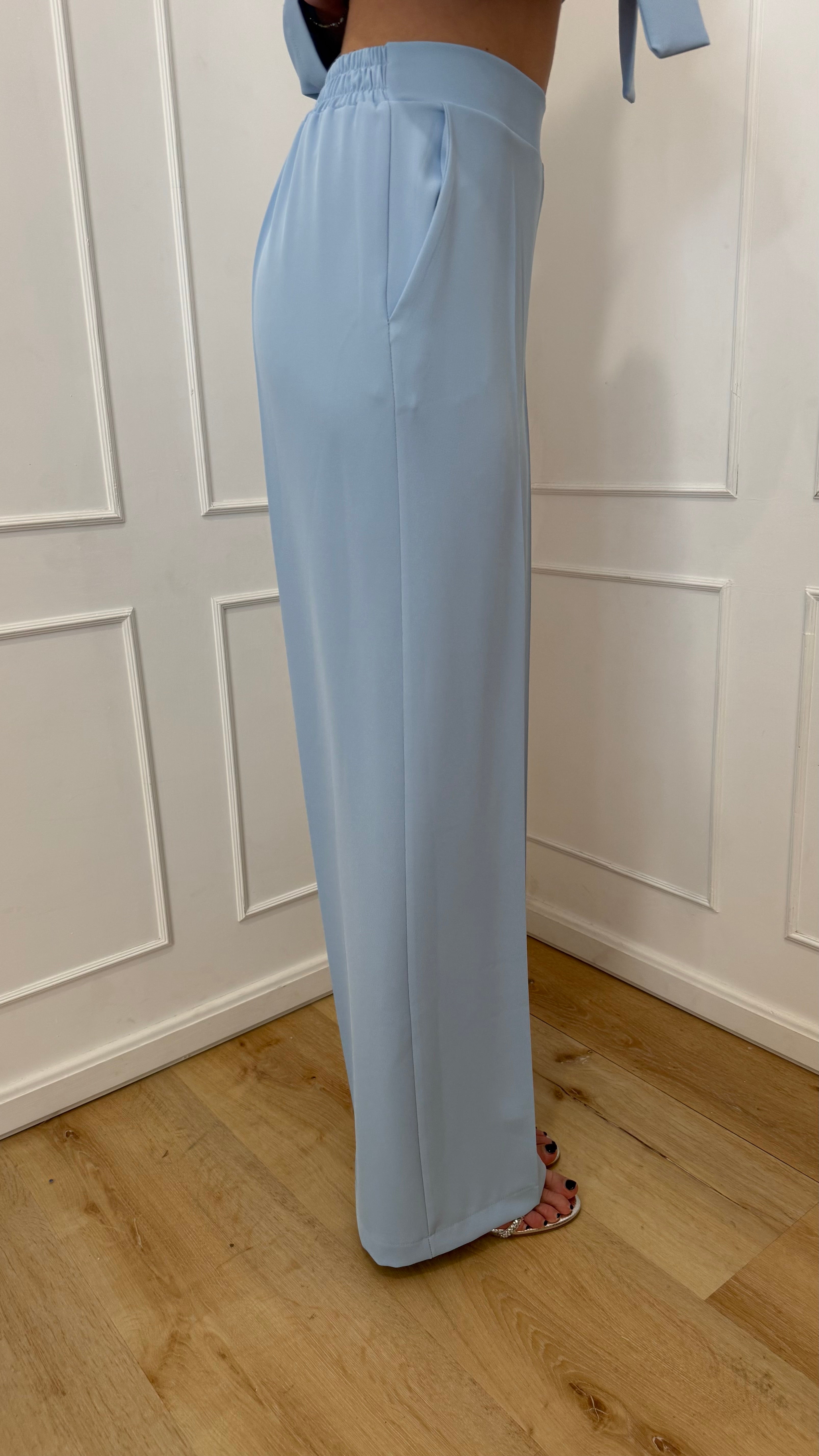 Tailleur azzurro Susy mix