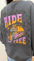 Felpa Over stampa RIDE FREE Vicolo