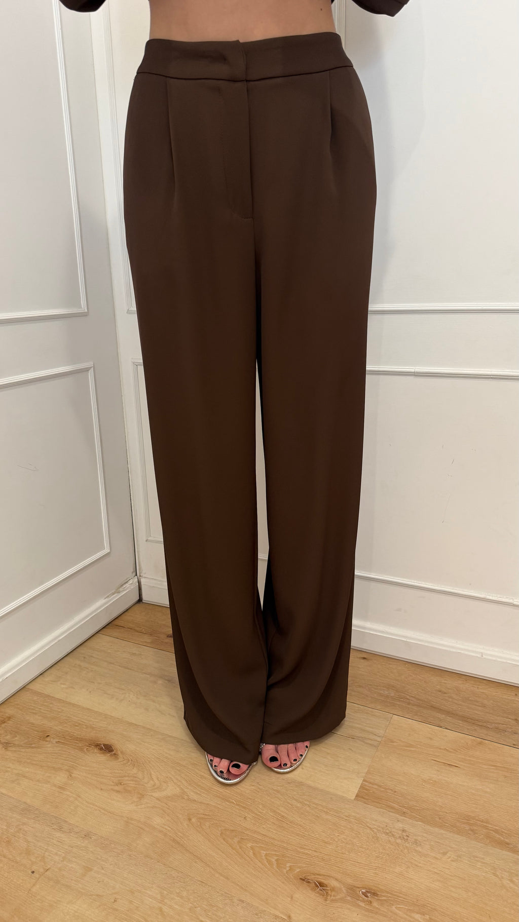 Tailleur con cintura moro kontatto
