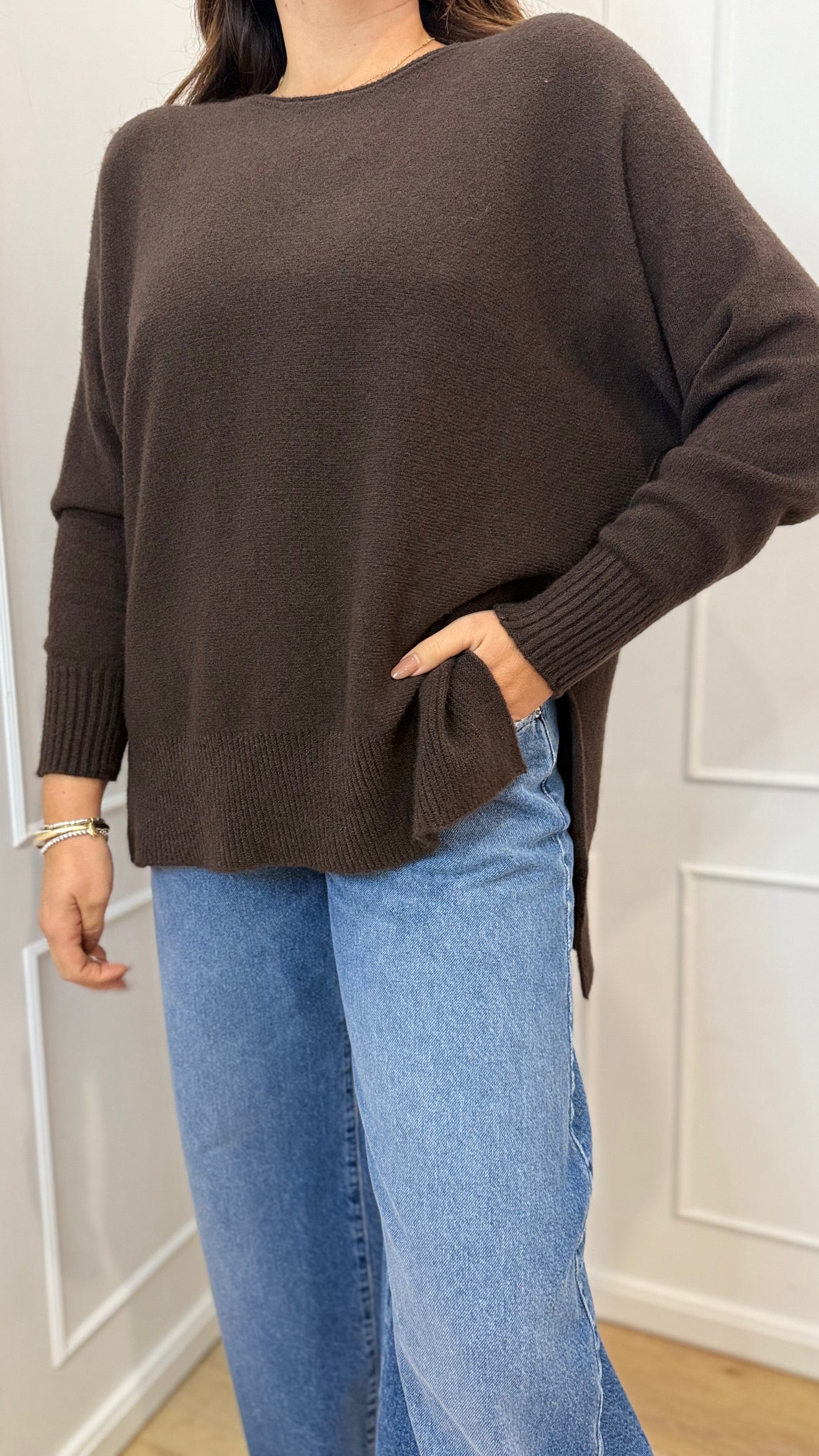 Maglia barca spacchi