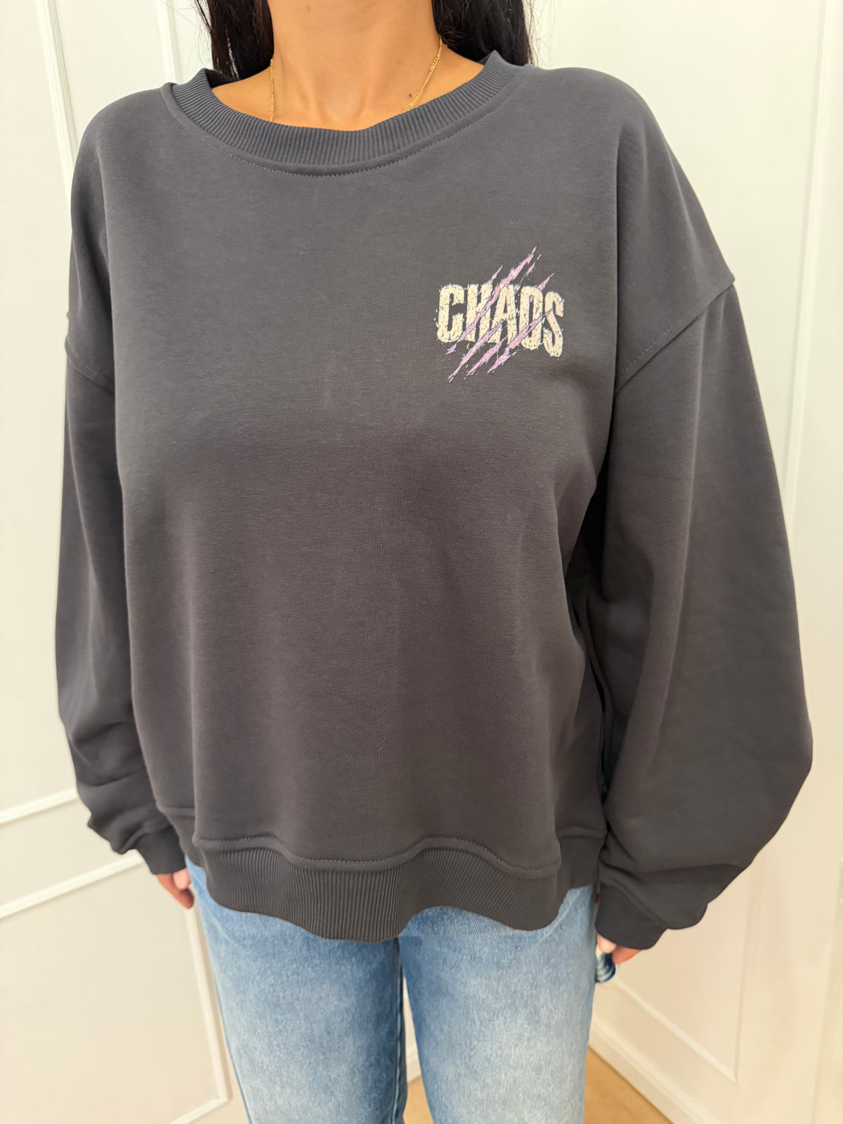 Felpa Over stampa CHAOS Vicolo