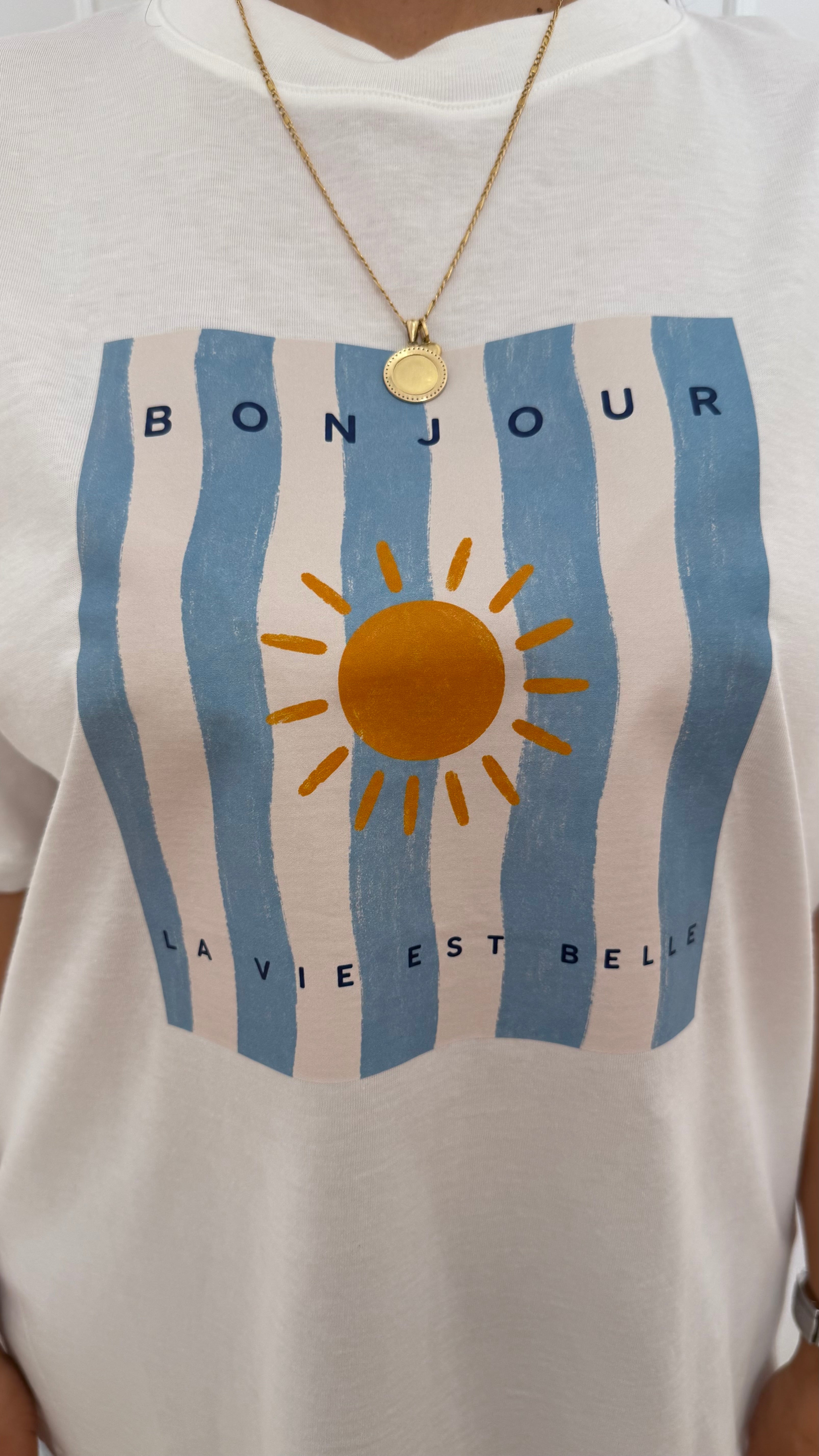 T shirt Bonjour vicolo