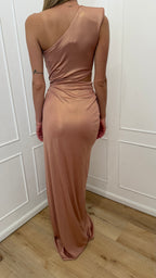 Abito astral rose gold alma sanchez