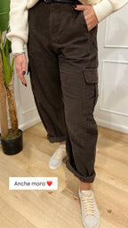 Pantalone tasconato moro Susy mix