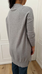Cardigan Perla Lungo Basico Viscosa Griffai