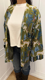 Kimono ciniglia nomad jungle Haveone