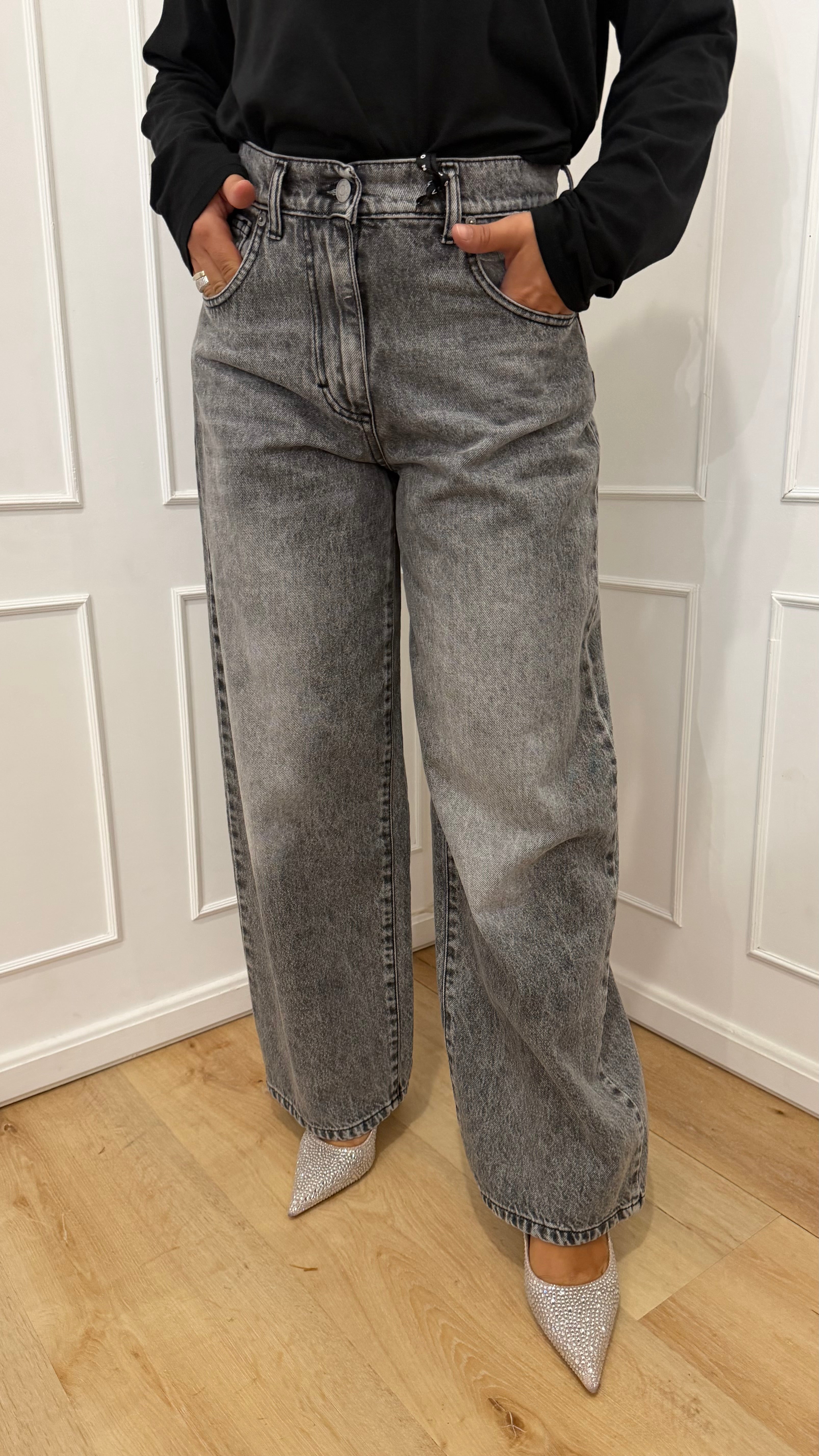 Jeans bella grigio sabbiato Haveone
