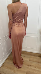 Abito astral rose gold alma sanchez