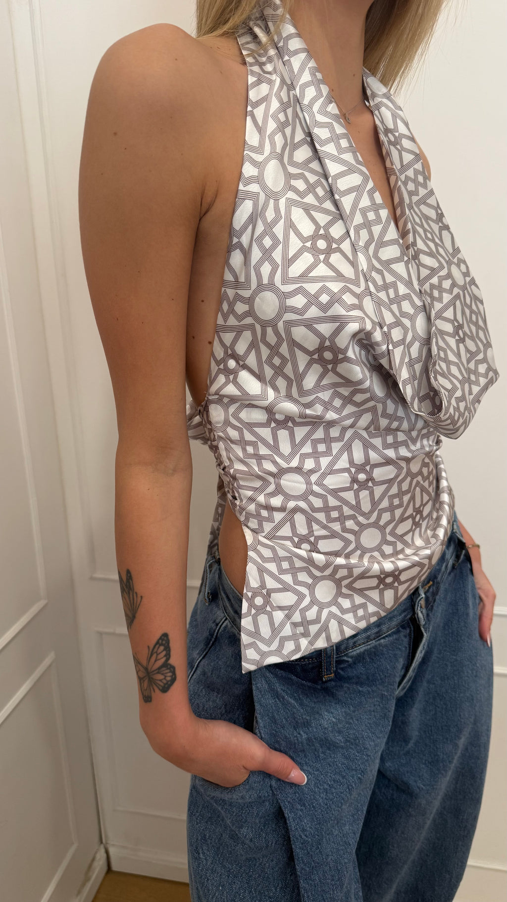 Top fantasia geometrica Glamorous