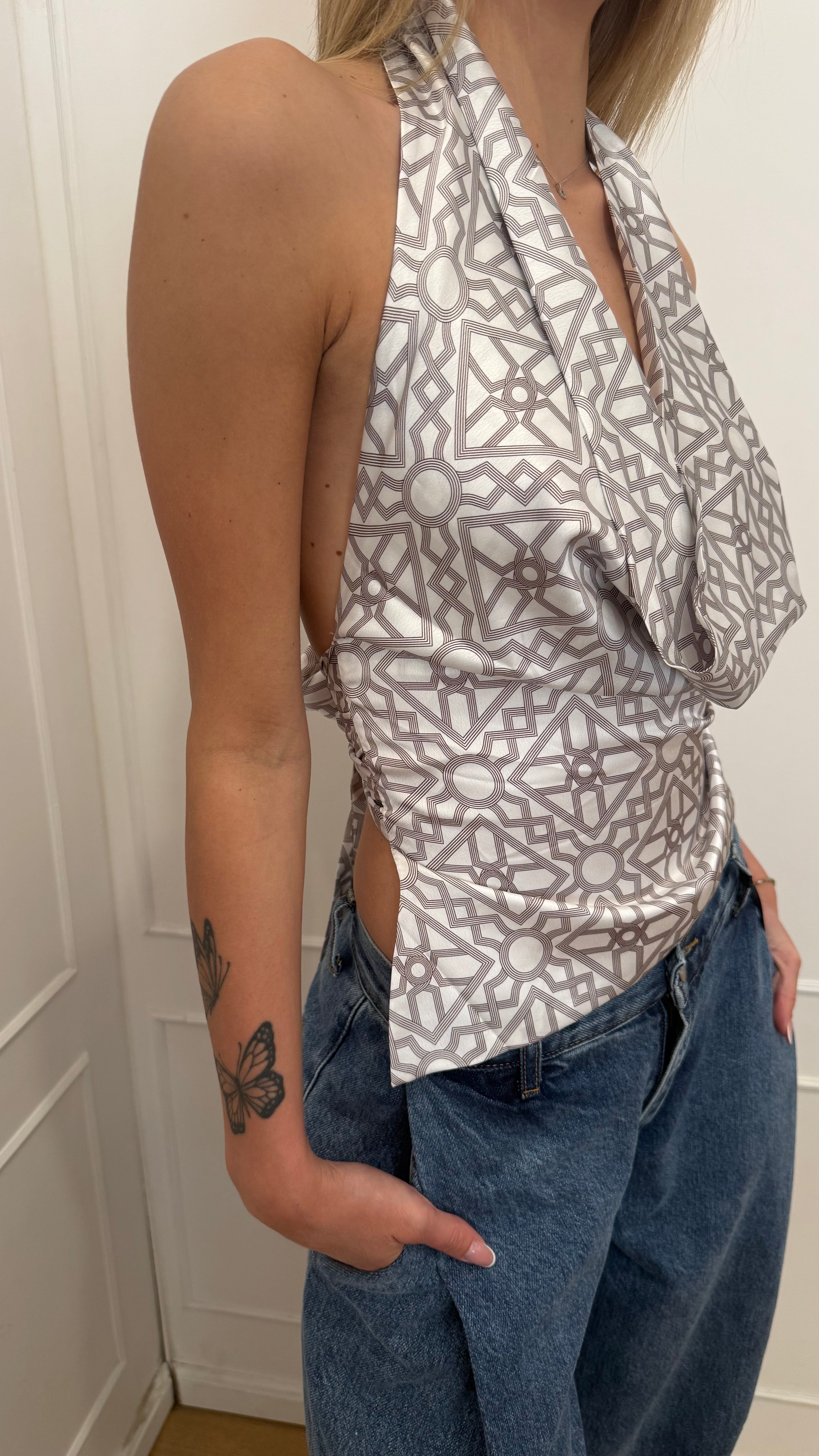 Top fantasia geometrica Glamorous