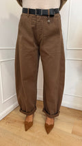Pantalone ovetto stellina sigaro  susymix