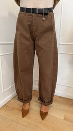 Pantalone ovetto stellina sigaro  susymix