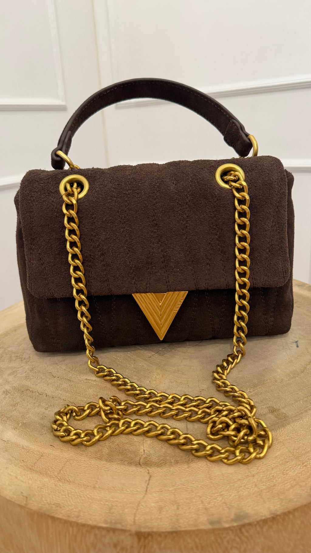 BELLEVILLE SMALL BAG MOKA VICOLO