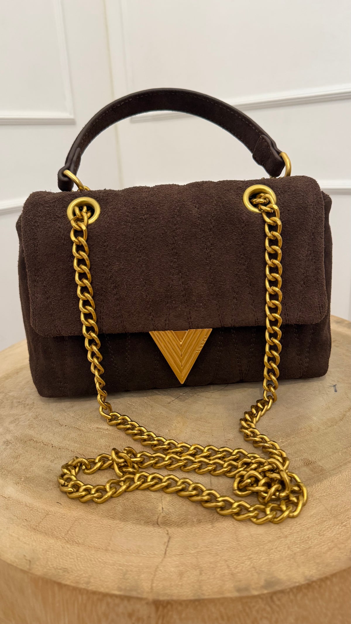 BELLEVILLE SMALL BAG MOKA VICOLO