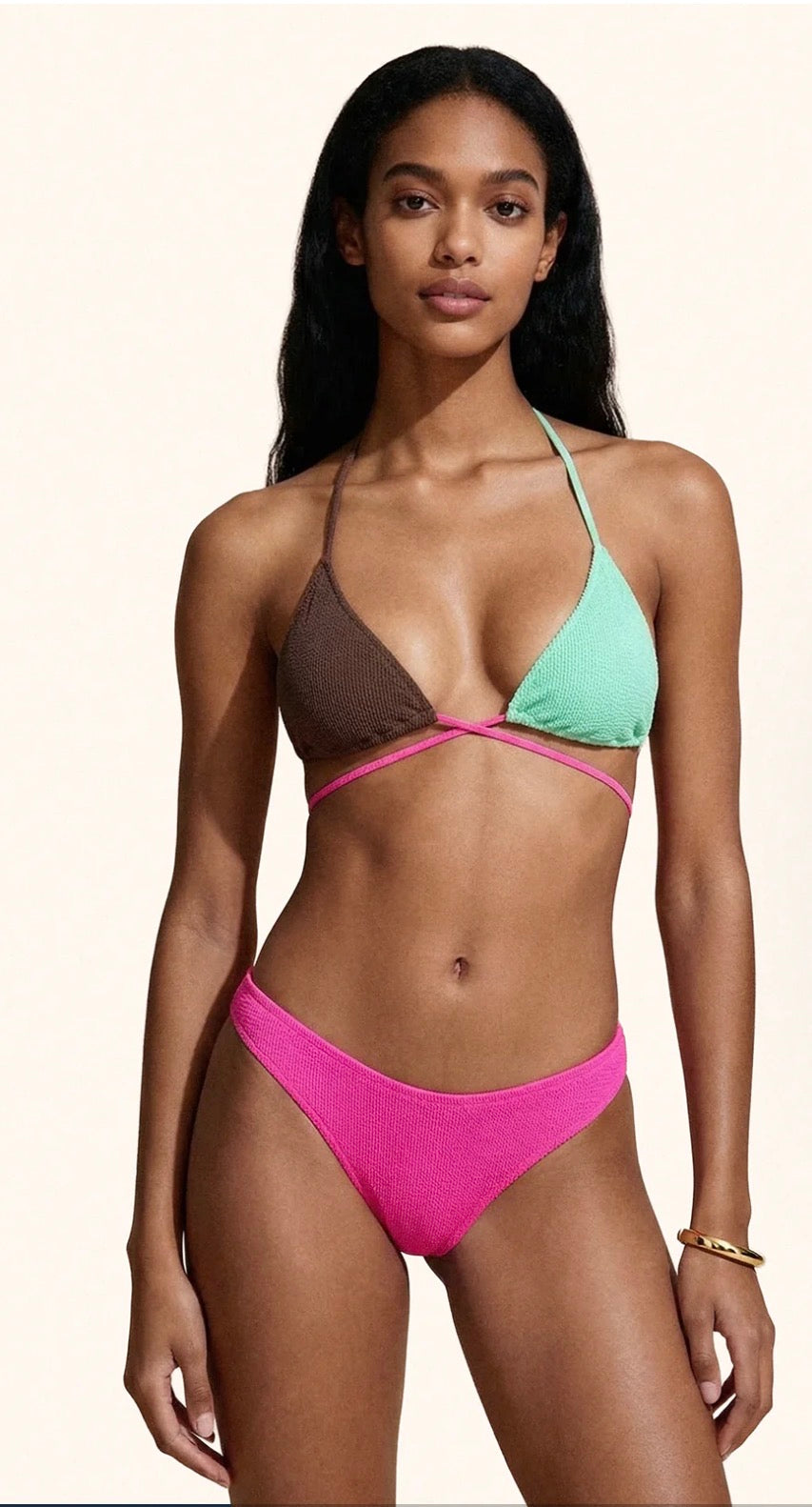 Bikini triangolo ed slip fisso me fui