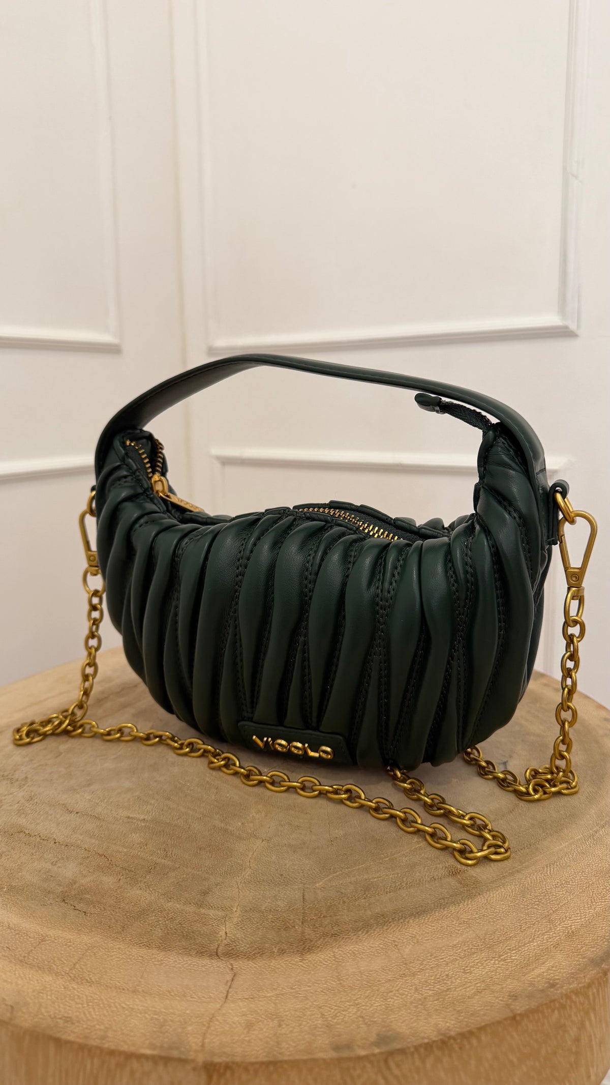 CROISSANT BAG VERDE FORESTA VICOLO