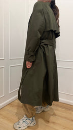 Trench verde Vicolo