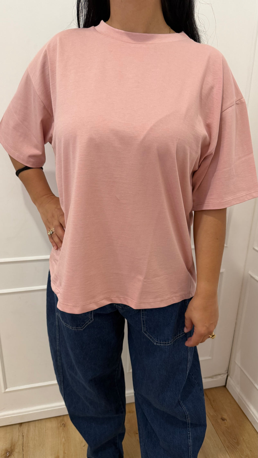 T shirt basica rosa Susy mix