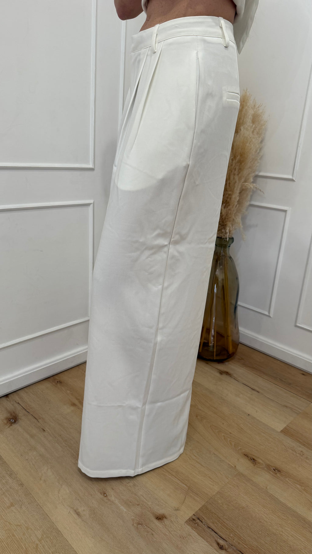 Pantalone pences bianco Glamorous