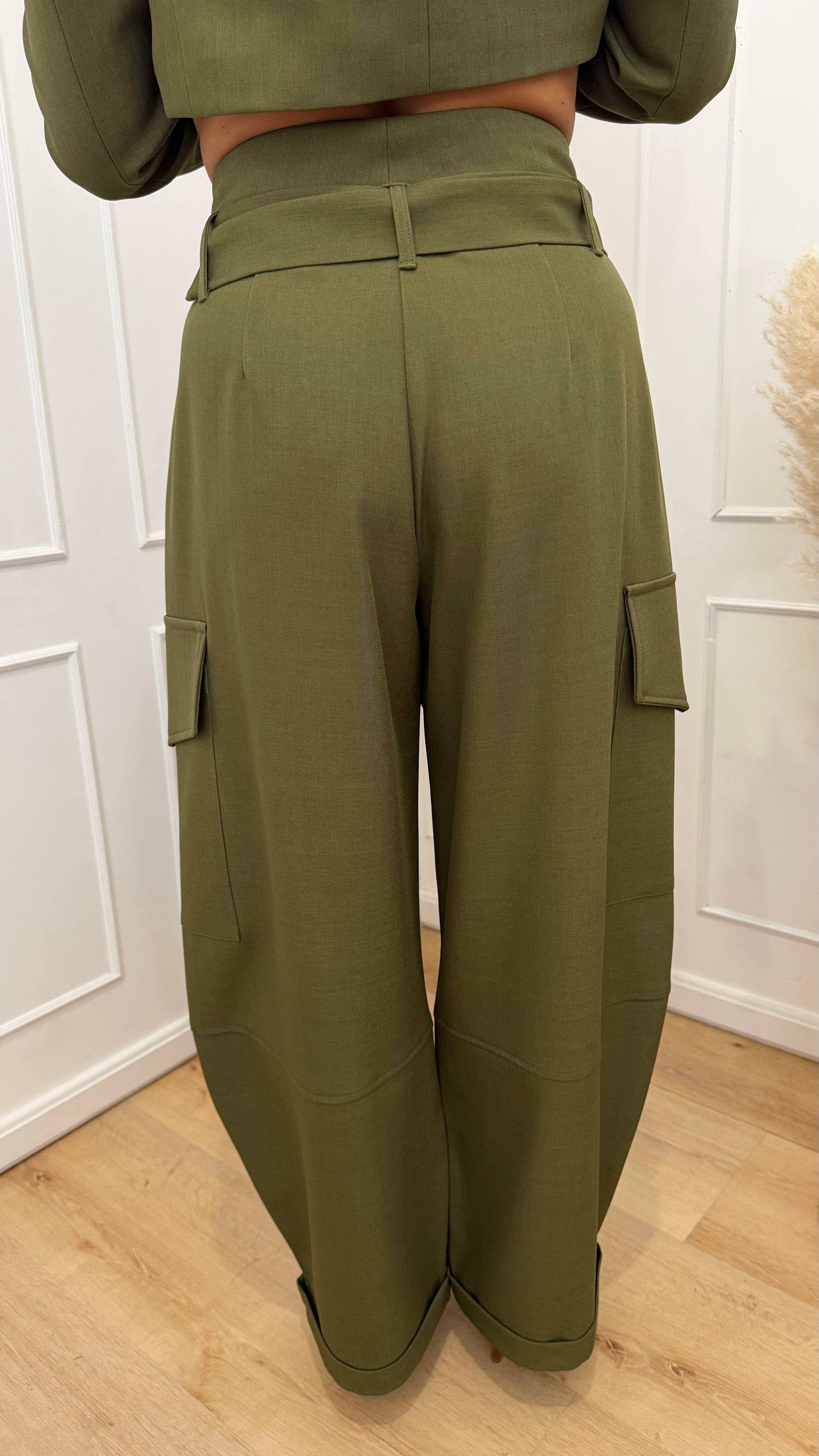 PANTALONE BALLOON  TASCONI MILITARE HAVEONE
