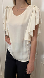 Blusa volant burro  susymix
