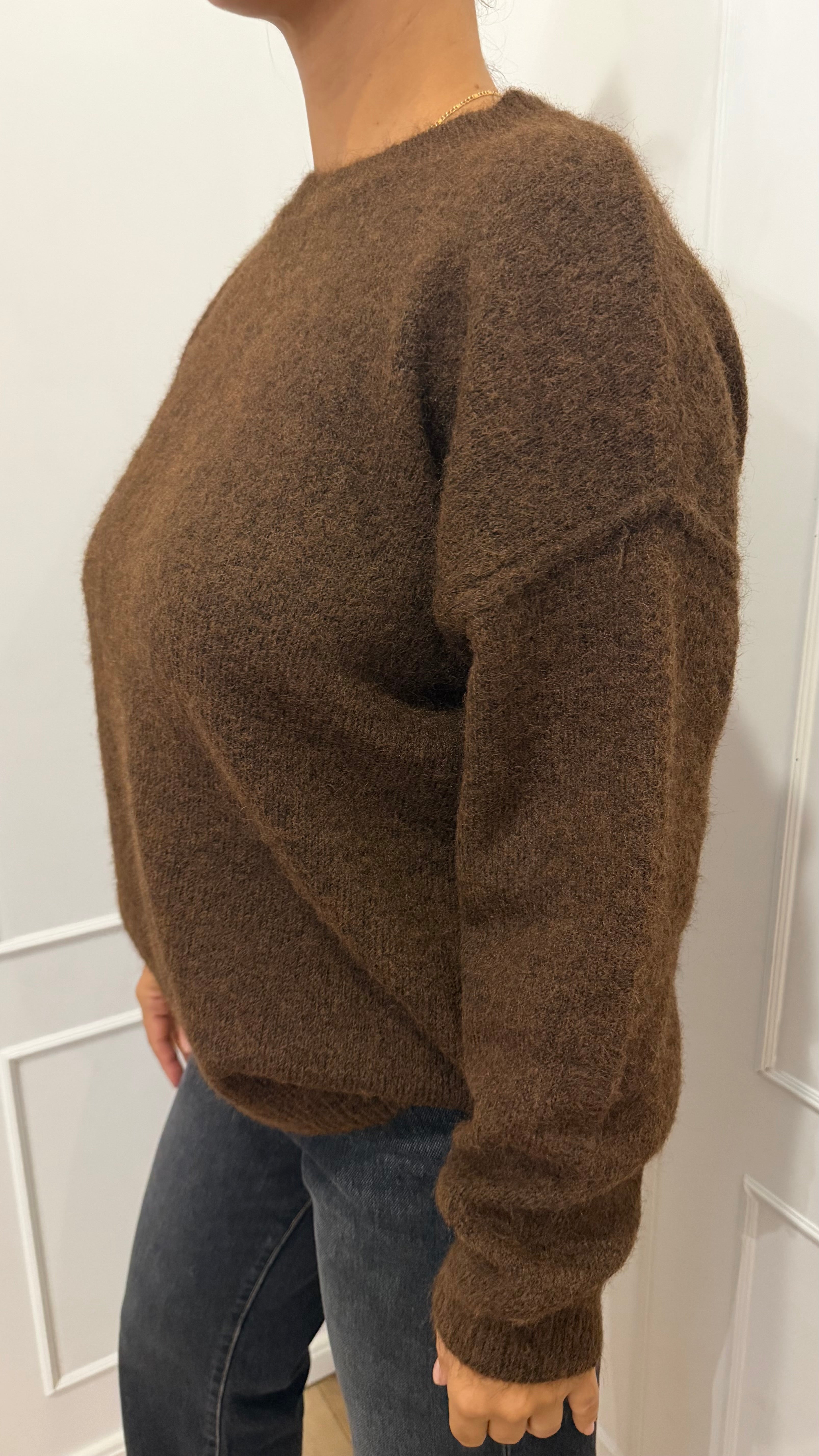 Paricollo Over Moro alpaca Griffai