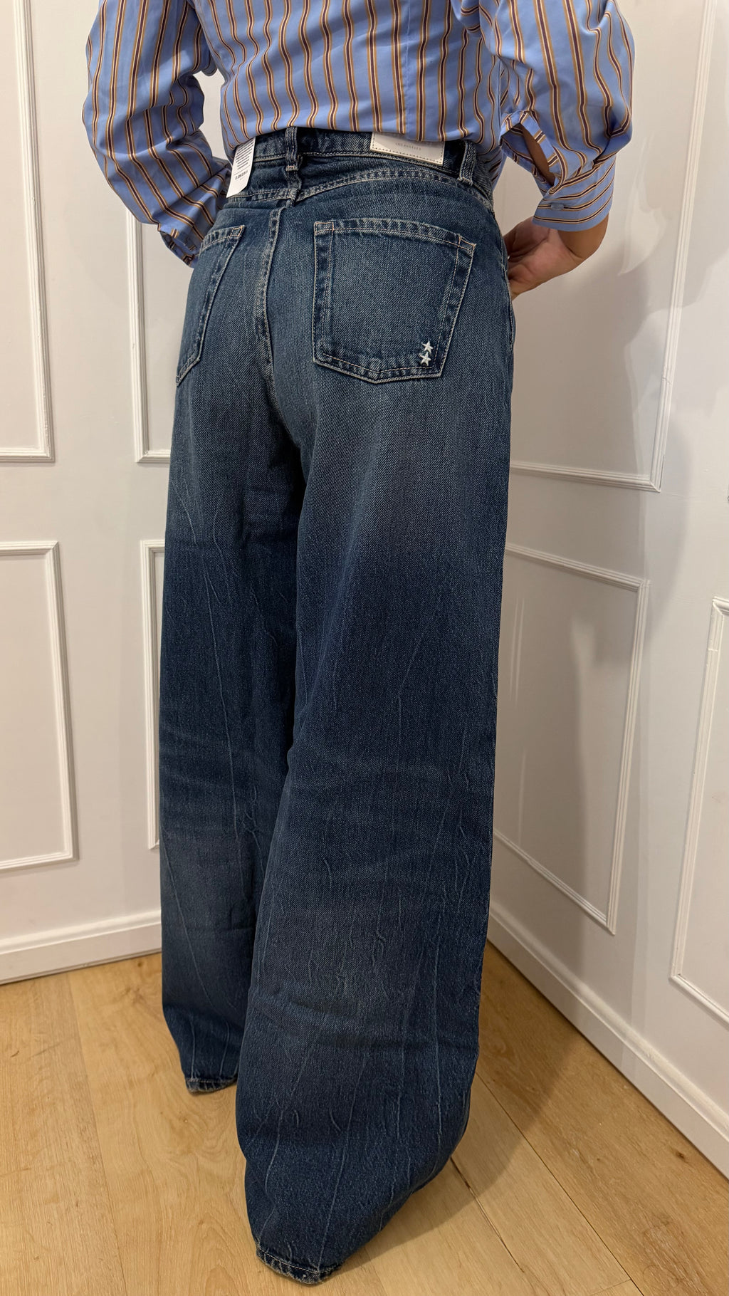 Jeans Kendall blu denim vintage Icon Denim