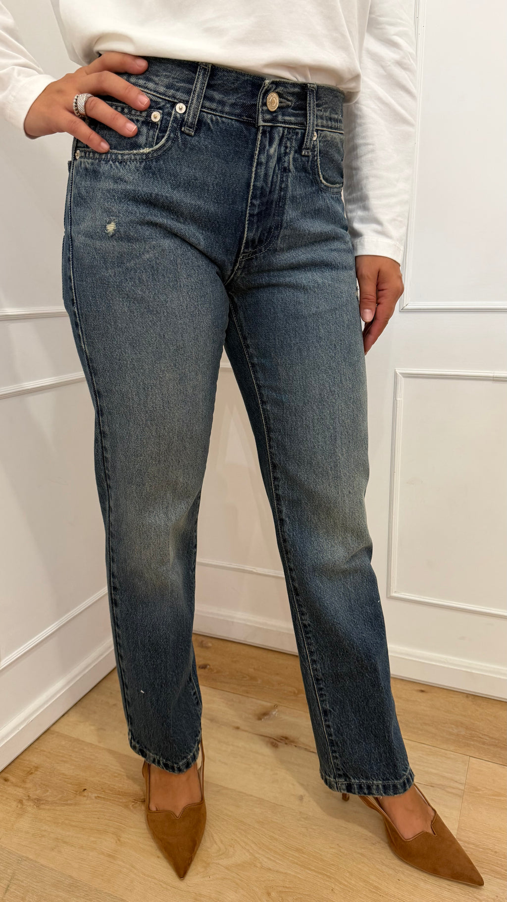 Jeans zeke denim blu vicolo