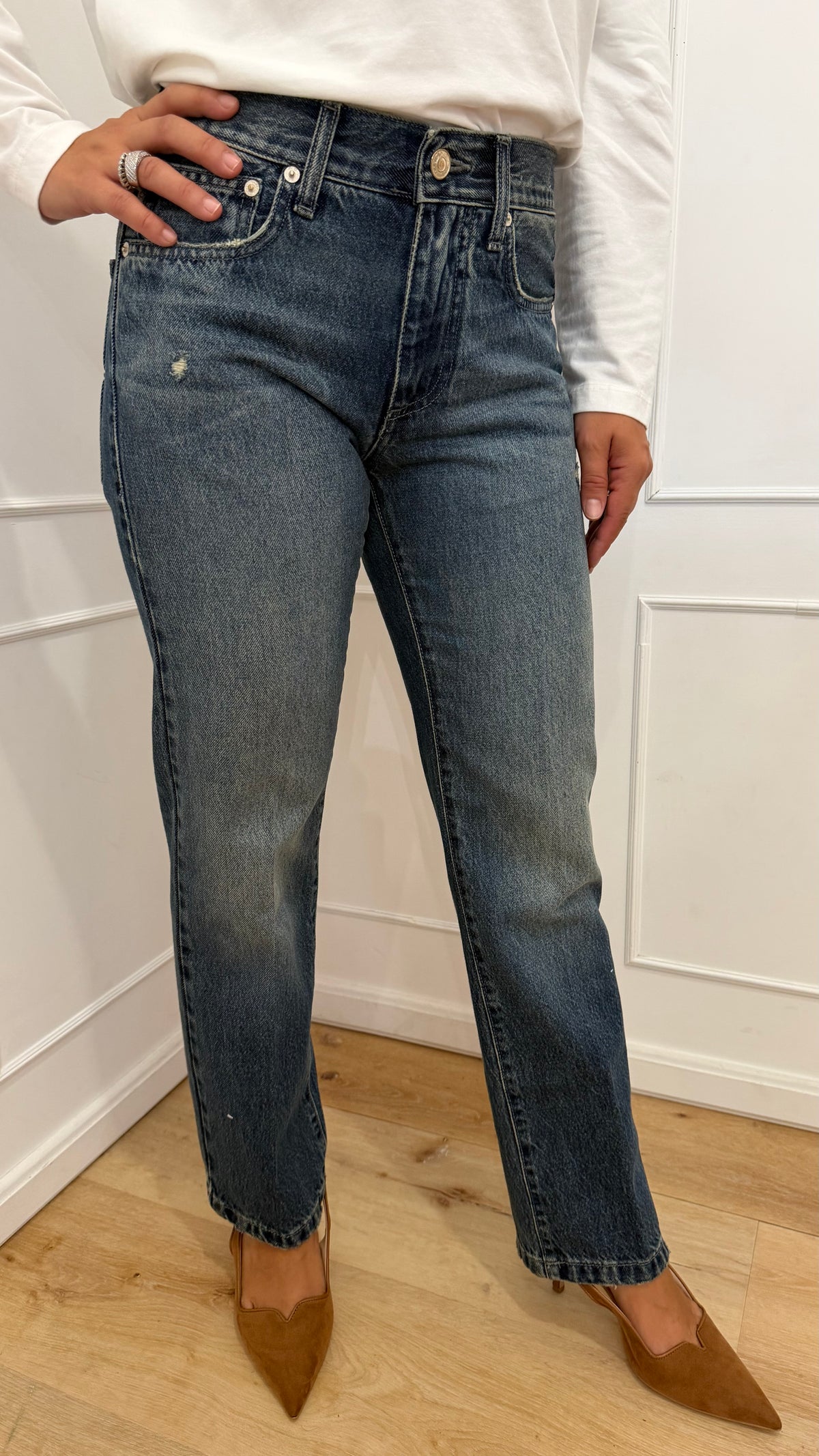 Jeans zeke denim blu vicolo