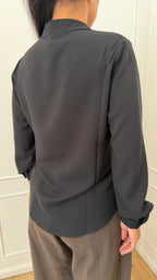 Camicia serafino nera susymix