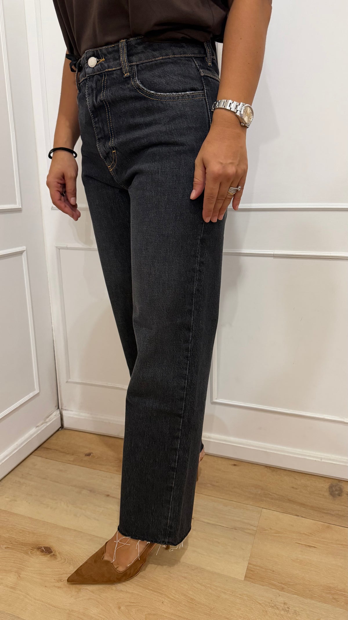Jeans Jill noir Icon denim