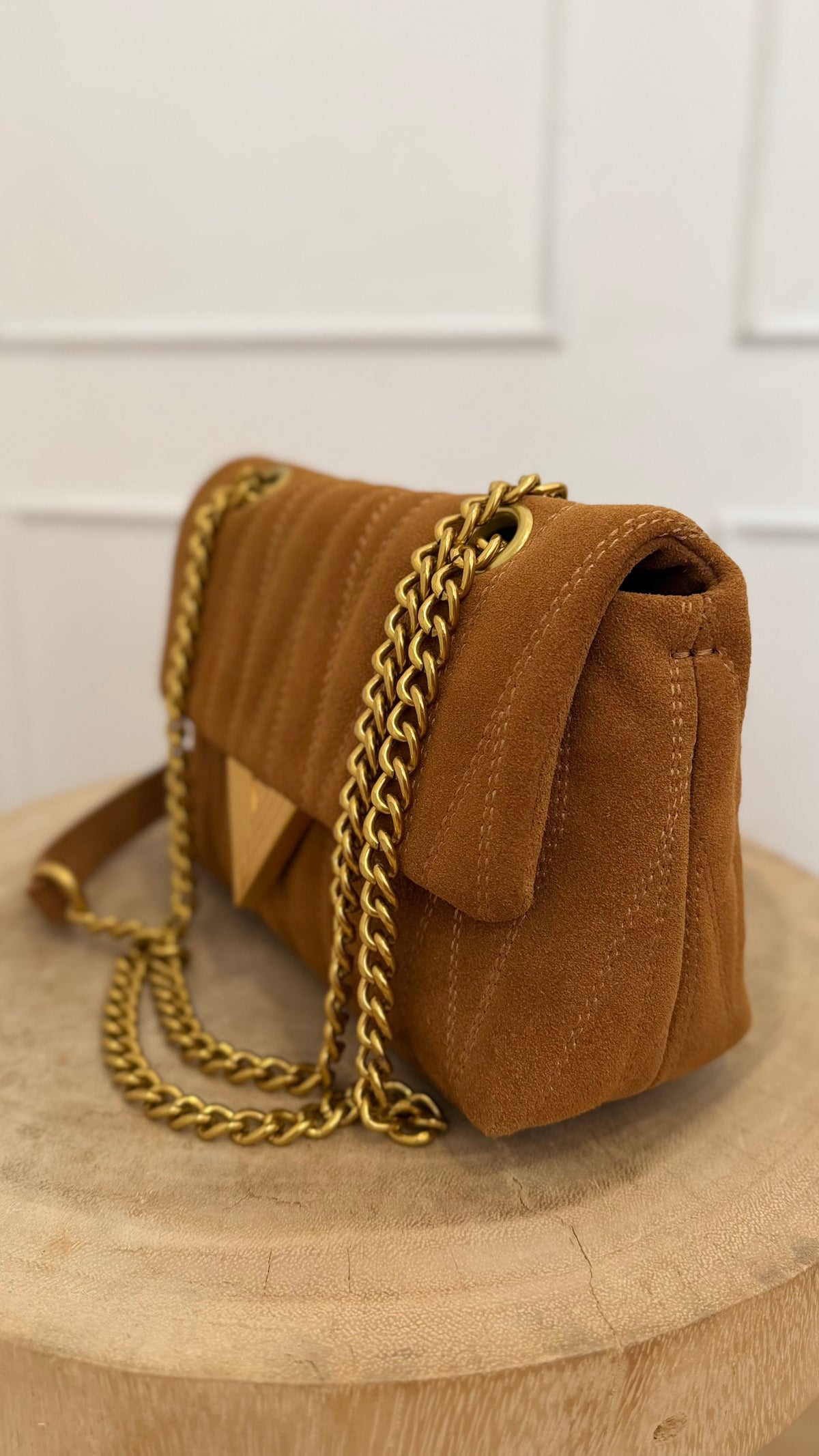 BELLEVILLE SMALL BAG CUOIO VICOLO