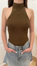 Body costina cioccolato Glamorous
