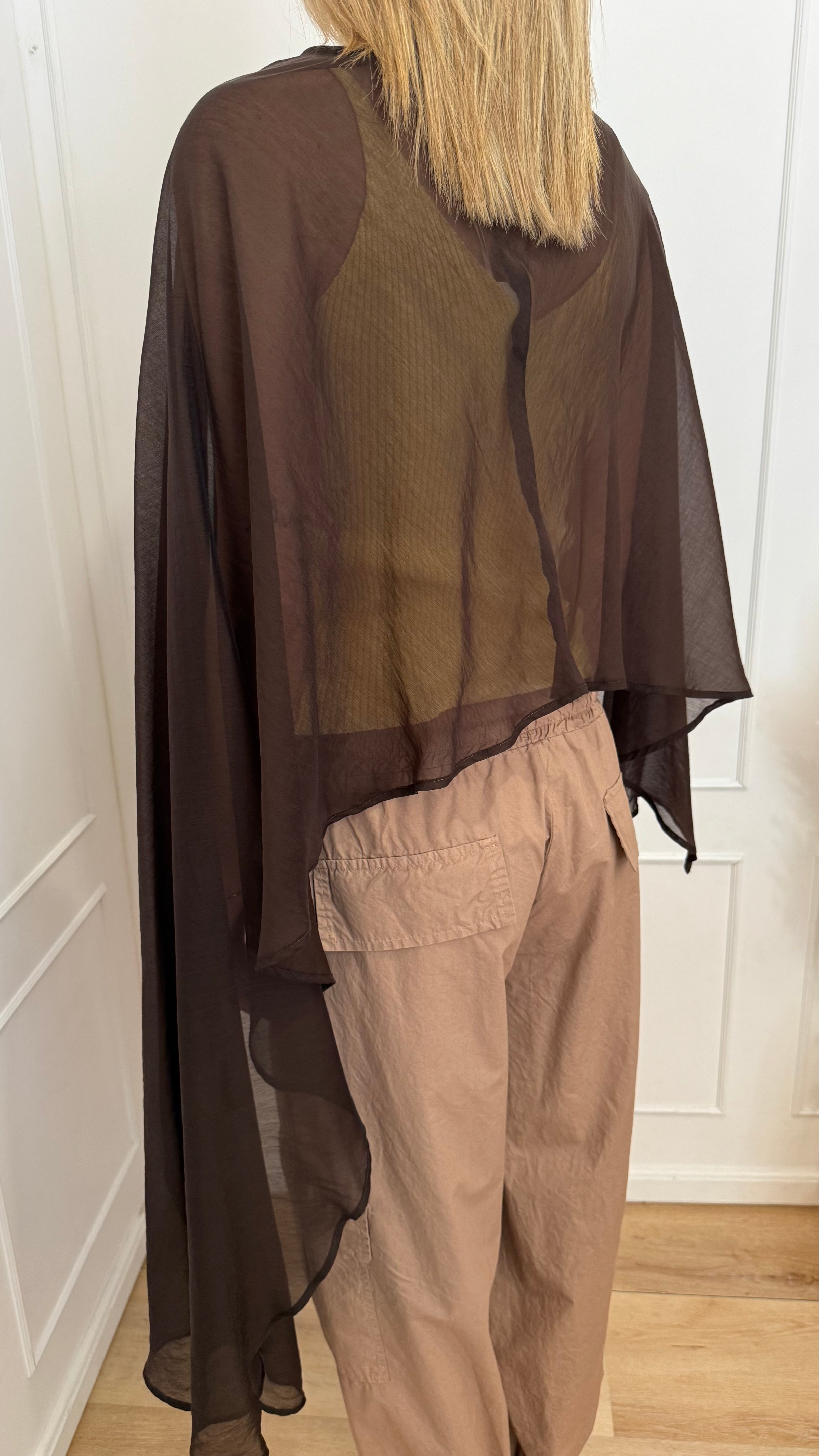 Mantella chiffon moro  kontatto