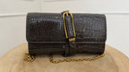 Borsa shibuya belted grigia  vicolo