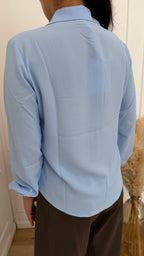 Camicia serafino celeste susymix