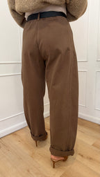Pantalone ovetto stellina sigaro  susymix