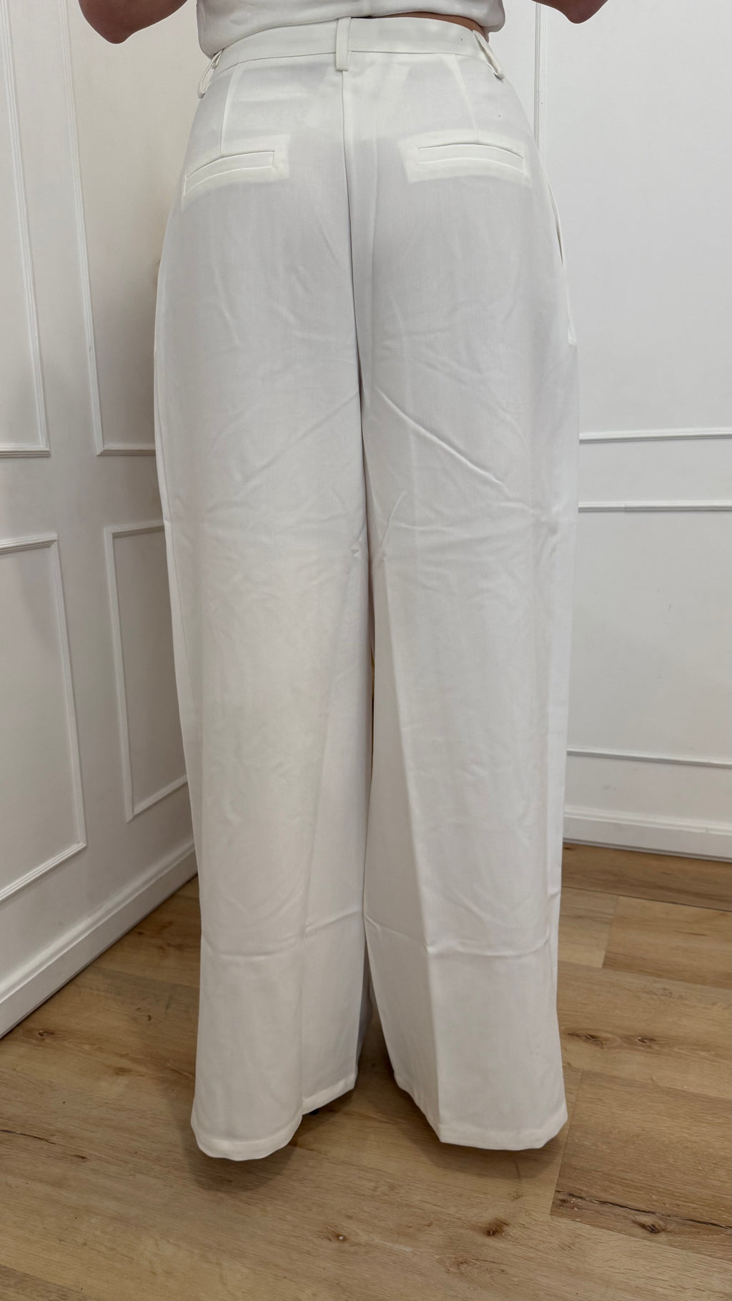 Pantalone pences bianco Glamorous