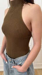 Body costina cioccolato Glamorous