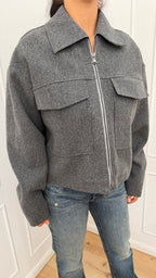Giubbotto grigio c/tasche Susy MIX