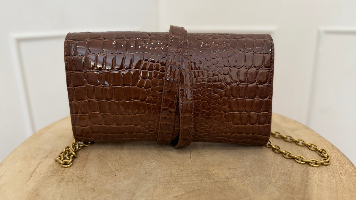 Borsa shibuya belted moka vicolo
