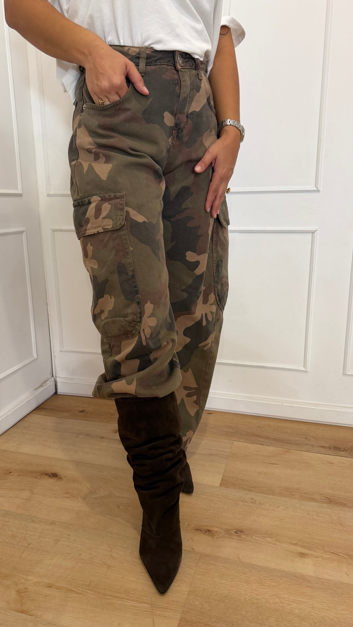 Pantalone cargo militare Haveone