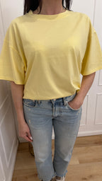 T shirt basica gialla  Susy mix
