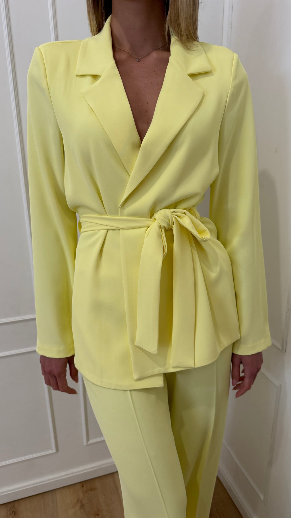 Tailleur giallo  Susy mix