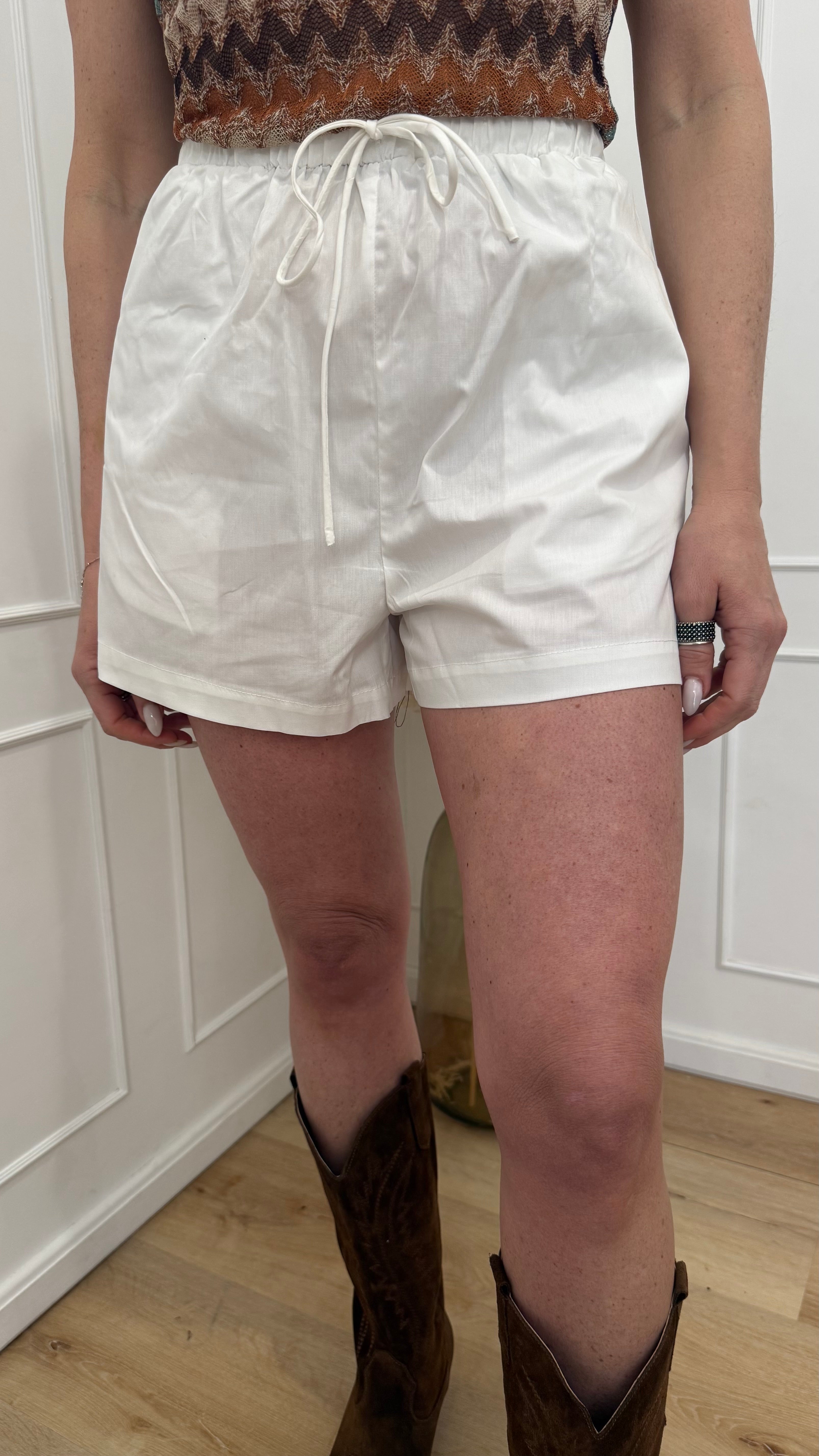 Shorts bianco Glamorous